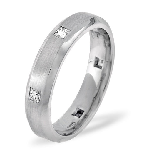 Jessica Platinum Diamond Wedding Ring 0.28CT G/VS